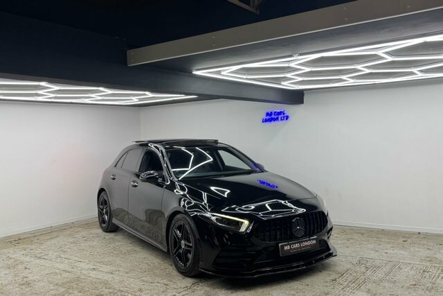 Mercedes-Benz A Class 2019 2.0 A220d Amg Line Premium Plus Hatchback 5 ST69GCK Black #3