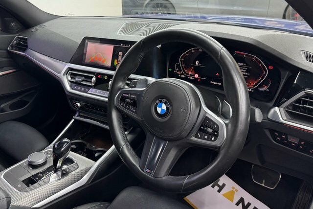 BMW 3 Series 2019 2.0 330I M Sport Saloon Euro WH19XML Blue #3