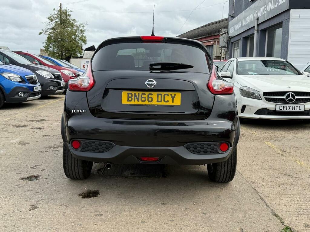 Nissan Juke 1.6 Tekna Xtron Euro 6 BN66DCY Black #4