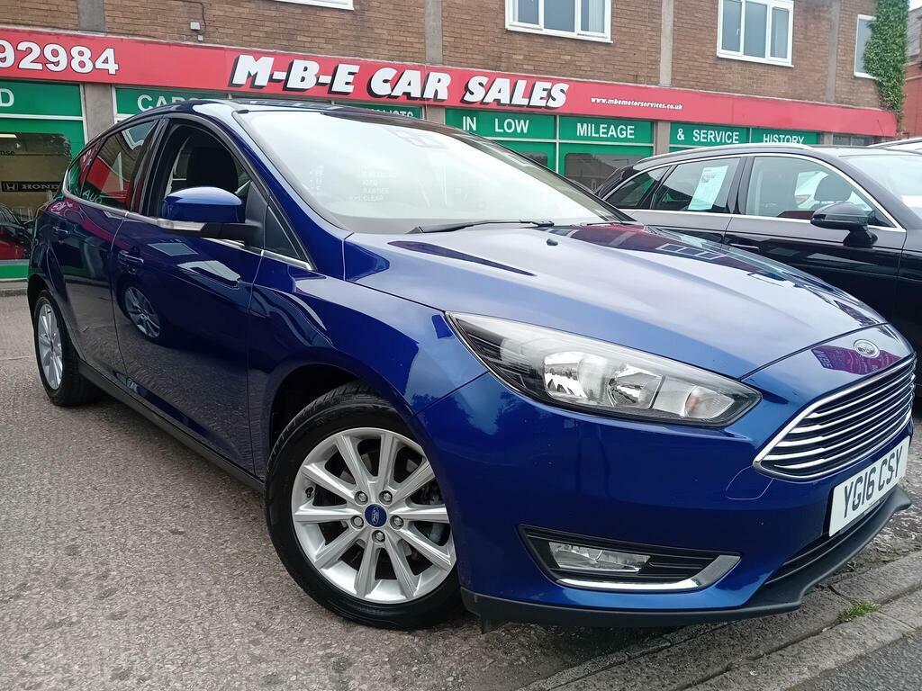Ford Focus 1.5 Tdci Titanium Euro 6 S S Blue
