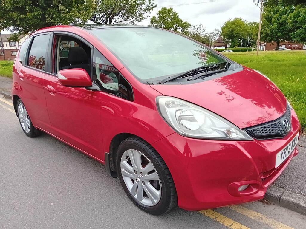 Honda Jazz 1.4 I-vtec Ex Cvt Euro 5 Red #2