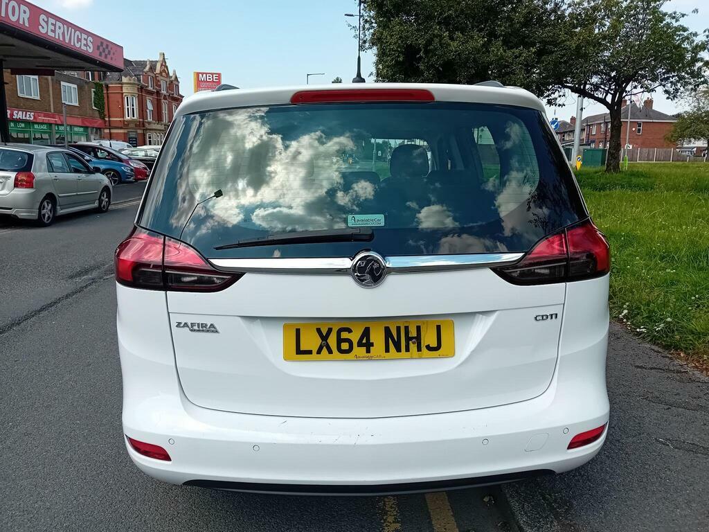 Vauxhall Zafira Tourer 2.0 Cdti Exclusiv Euro 5 White #6