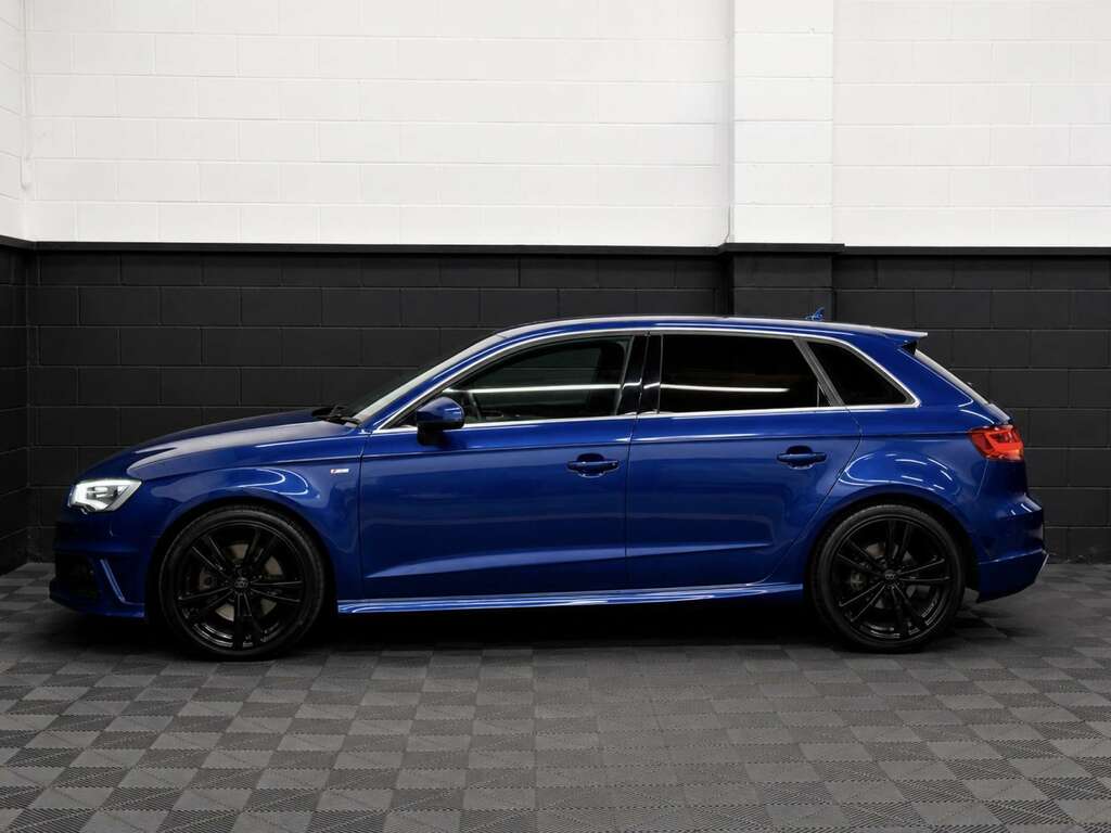 Audi A3 2.0 A3 Sportback Tdi S Line Quattro 4Wd SK64MMA Blue #5