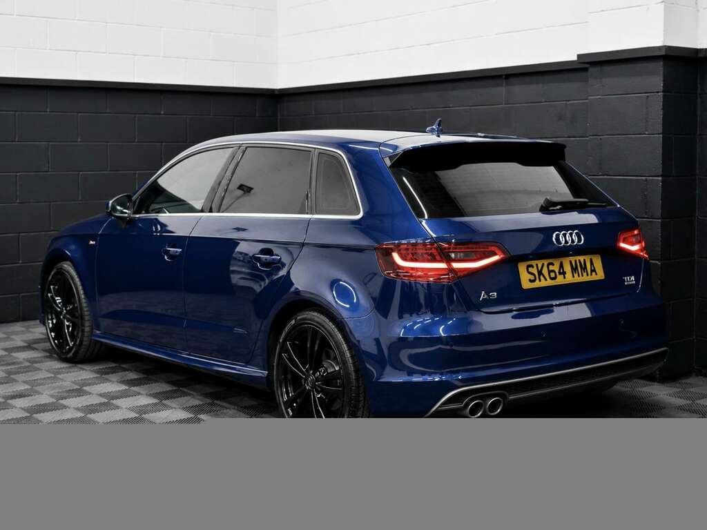 Audi A3 2.0 A3 Sportback Tdi S Line Quattro 4Wd SK64MMA Blue #4