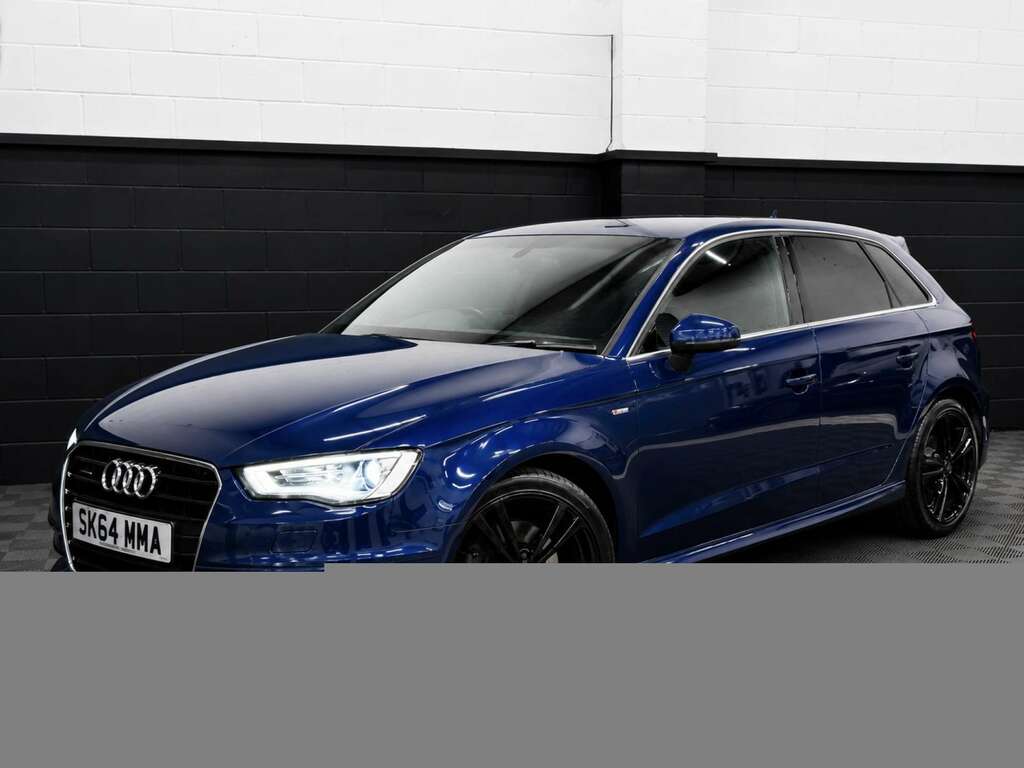 Audi A3 2.0 A3 Sportback Tdi S Line Quattro 4Wd SK64MMA Blue #6