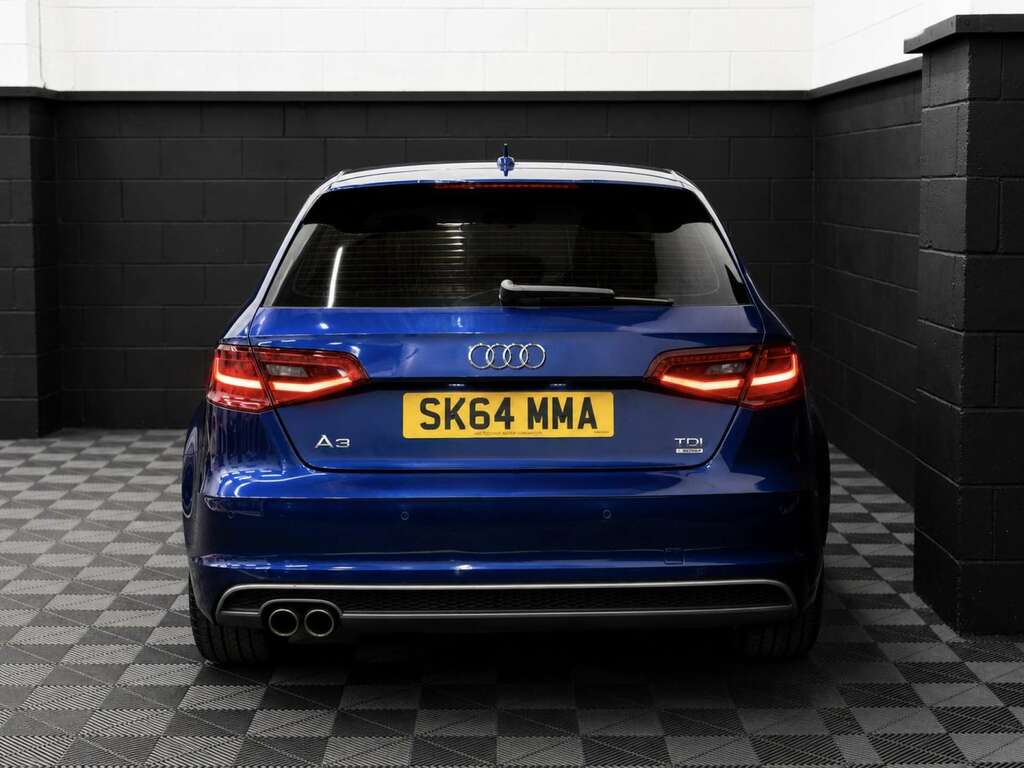 Audi A3 2.0 A3 Sportback Tdi S Line Quattro 4Wd SK64MMA Blue #3