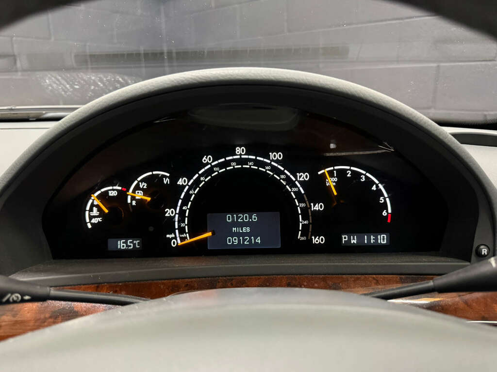 Mercedes-Benz S Class 5.4 S55 Amg 360 Bhp Saloon Black #20