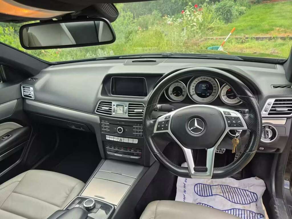 Mercedes-Benz E Class 3.0 E350 Amg Line Bluetec SC65UUT Black #5