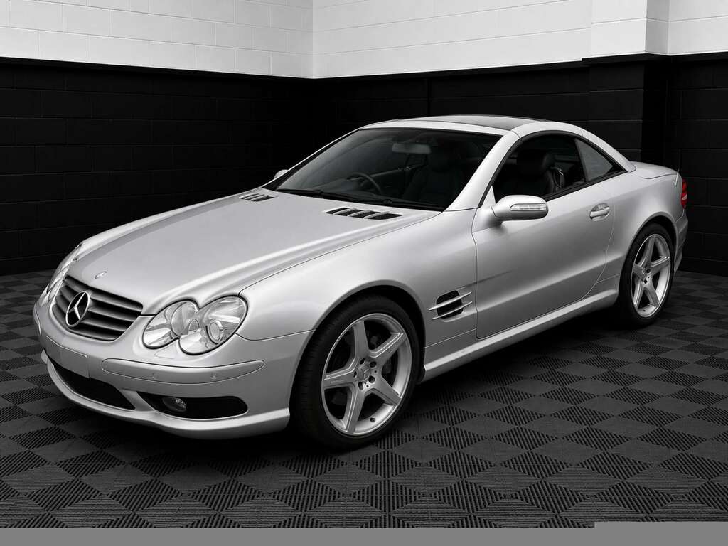 Mercedes-Benz SL Class 5.0 Sl500 Convertible 304 G Silver #4
