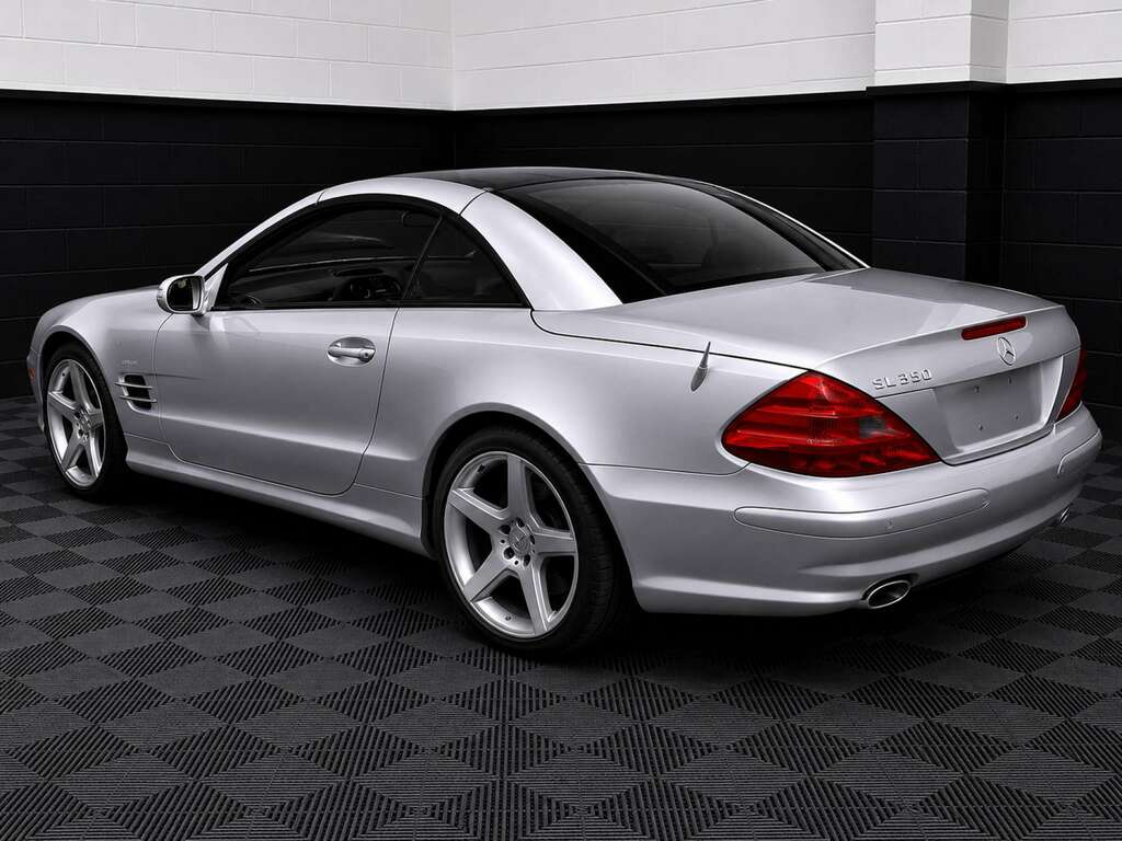 Mercedes-Benz SL Class 5.0 Sl500 Convertible 304 G Silver #3