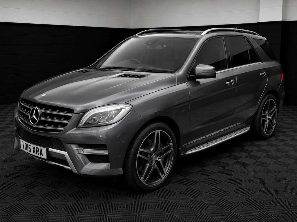 Mercedes-Benz M Class 3.0 Ml350 Amg Line Premium Bluetec 4Wd Grey #2