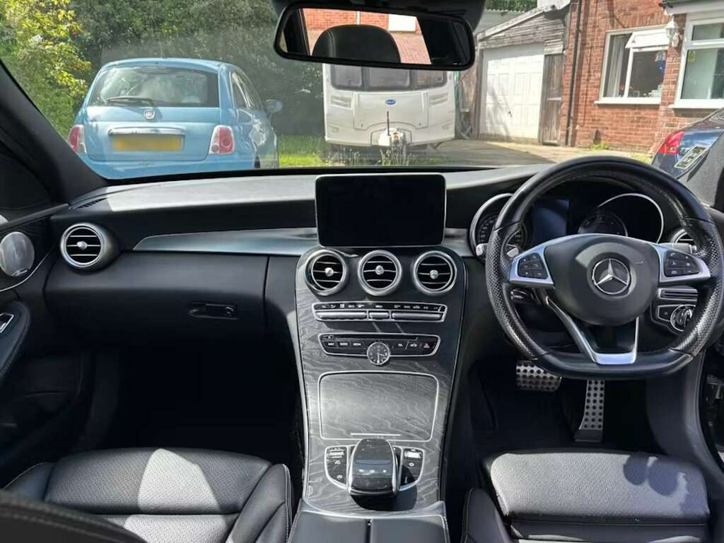 Mercedes-Benz C Class 2.1 C220 D Amg Line Premium WF16PVX Black #3