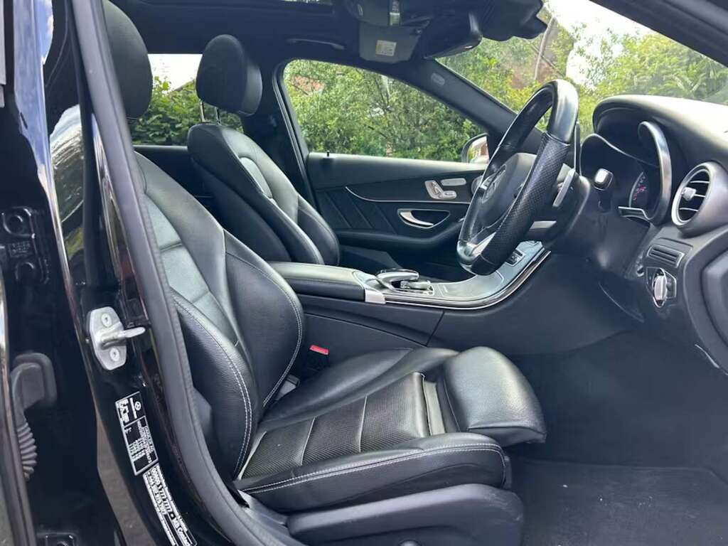 Mercedes-Benz C Class 2.1 C220 D Amg Line Premium WF16PVX Black #4