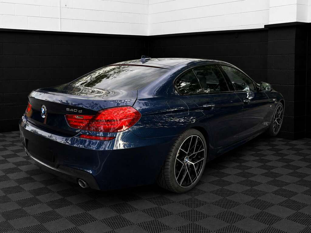 BMW 6 Series Gran Coupe 3.0 640D M Sport Gran Coupe Blue #2