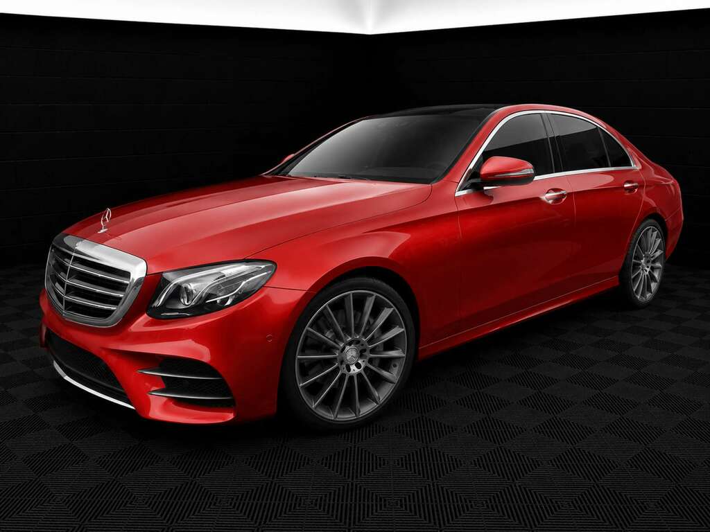 Mercedes-Benz E Class 2.0 E 220 D Amg Line Premium Red #3