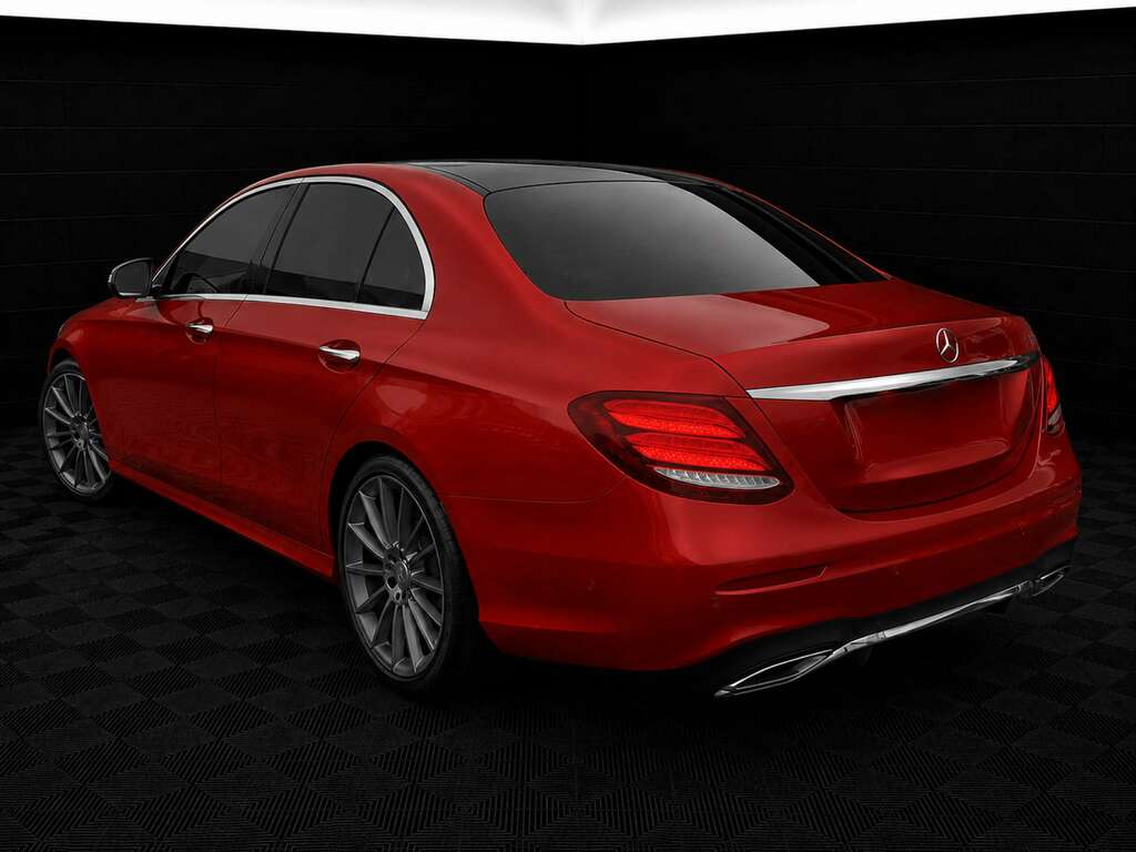Mercedes-Benz E Class 2.0 E 220 D Amg Line Premium Red #2