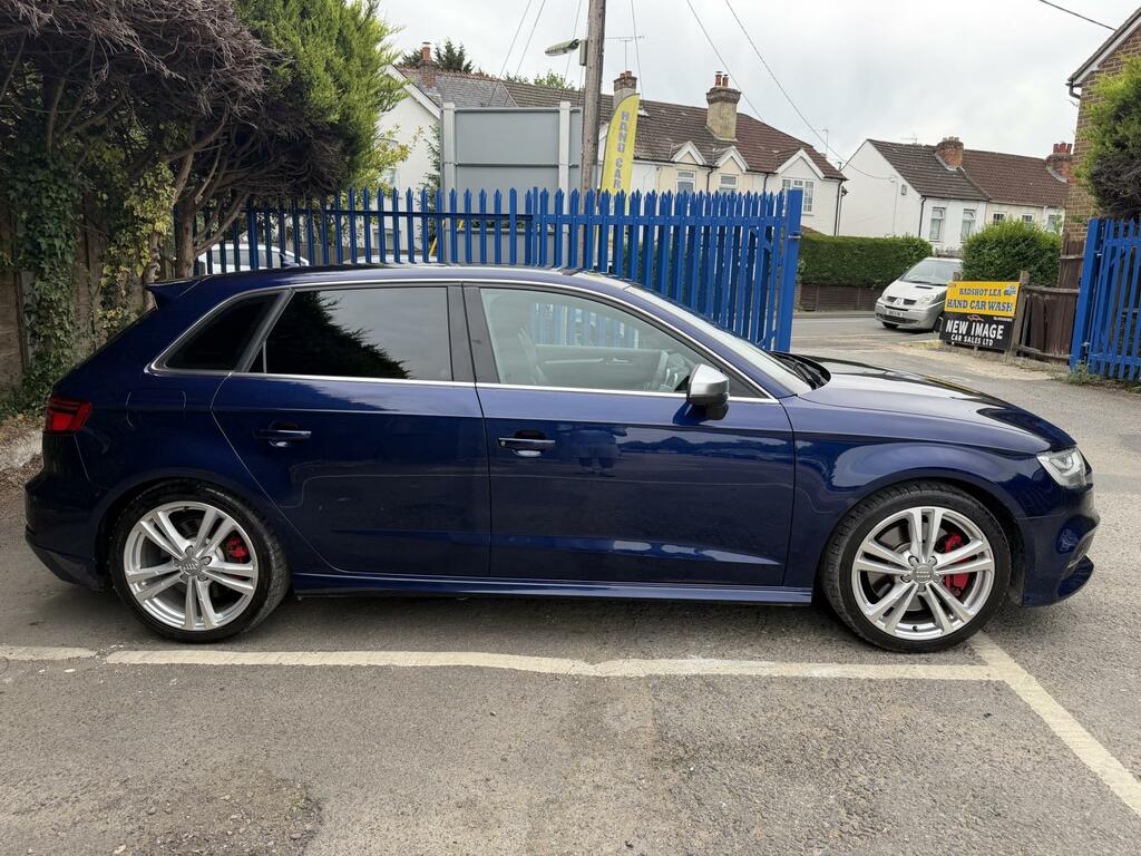 Audi S3 2.0 Tfsi Black Edition Sportback S Tron Blue #5
