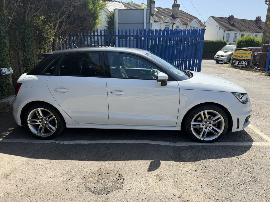 Audi A1 S Line White #4