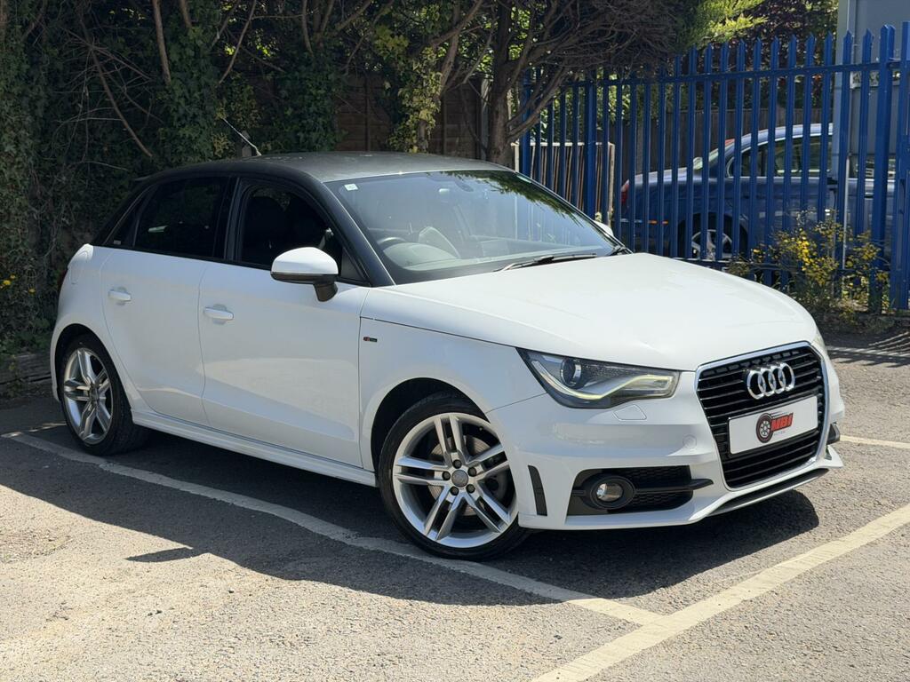 Audi A1 S Line White #3