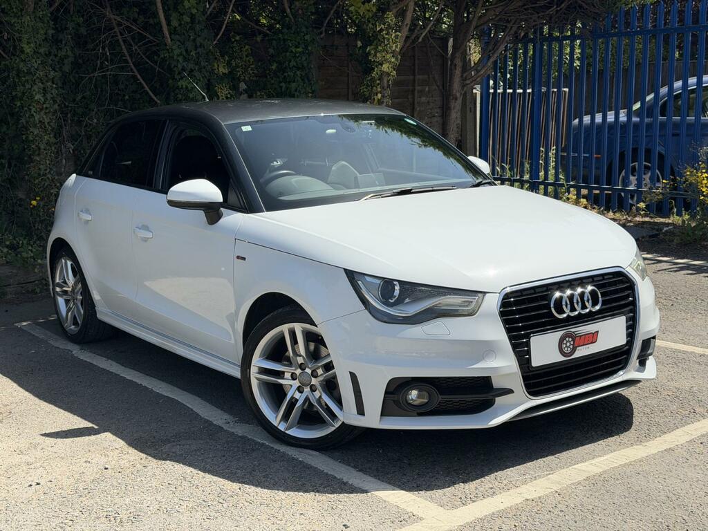 Audi A1 S Line White #2