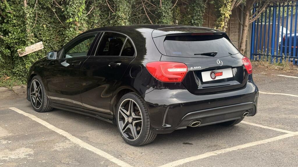 Mercedes-Benz A Class 1.6 A180 Blueefficiency Amg Night Edition 7G-dct E Black #6