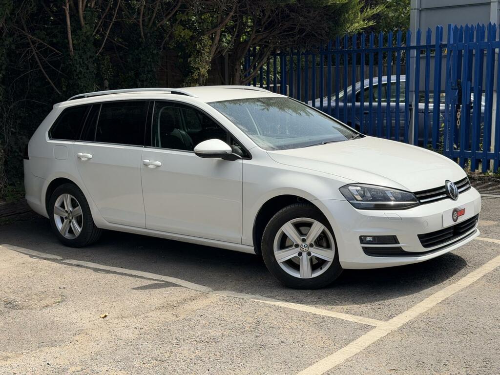 Volkswagen Golf 1.2 Tsi Bluemotion Tech S Estate Dsg Eu White #4