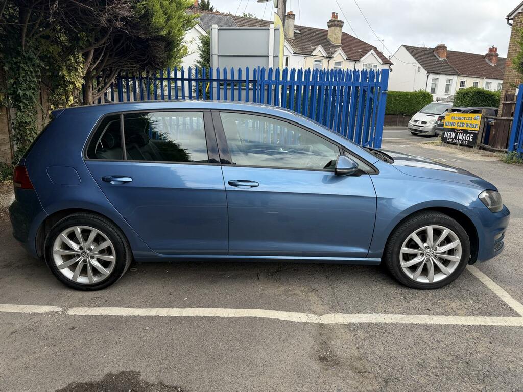 Volkswagen Golf 1.4 Tsi Bluemotion Tech S Hatchback Dsg Blue #6