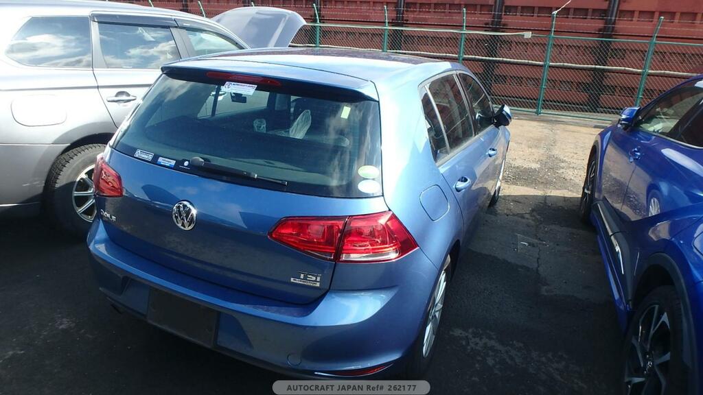 Volkswagen Golf 1.4 Tsi Bluemotion Tech S Hatchback Dsg Blue #3