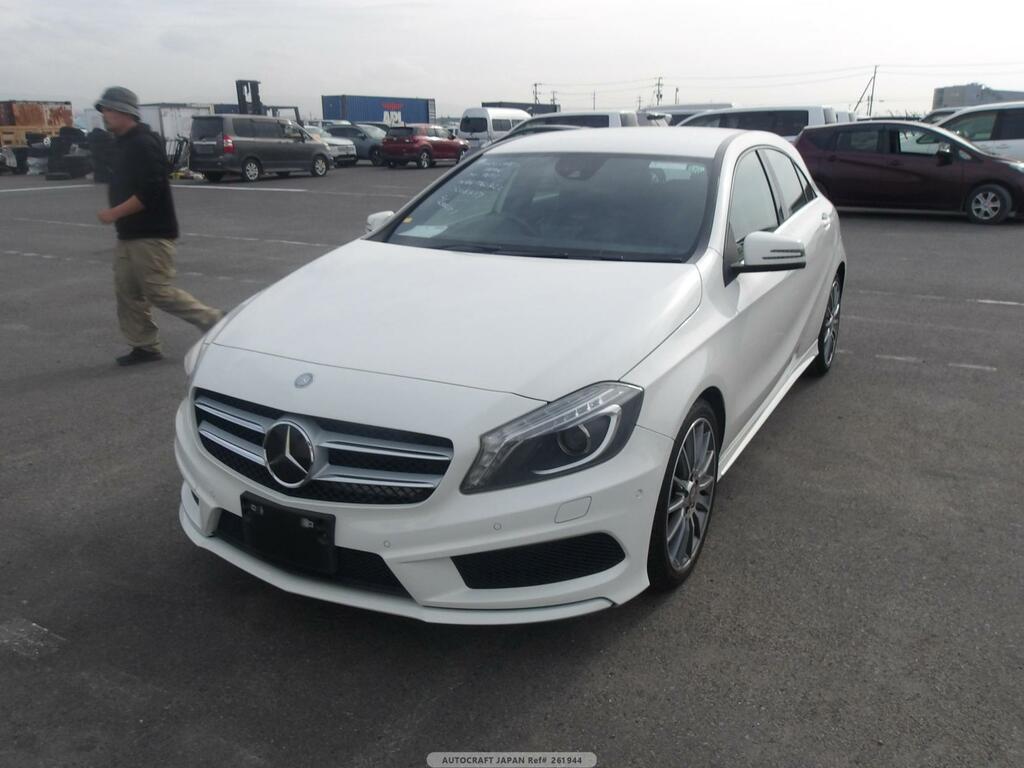 Mercedes-Benz A Class 1.6 A180 Sport Hatchback 7G-dct Euro 6 White #2