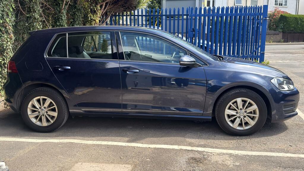 Volkswagen Golf S Blue #3