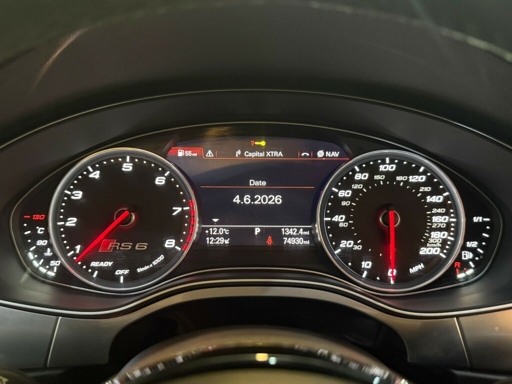 Audi RS6 Avant 4L Null Black #44