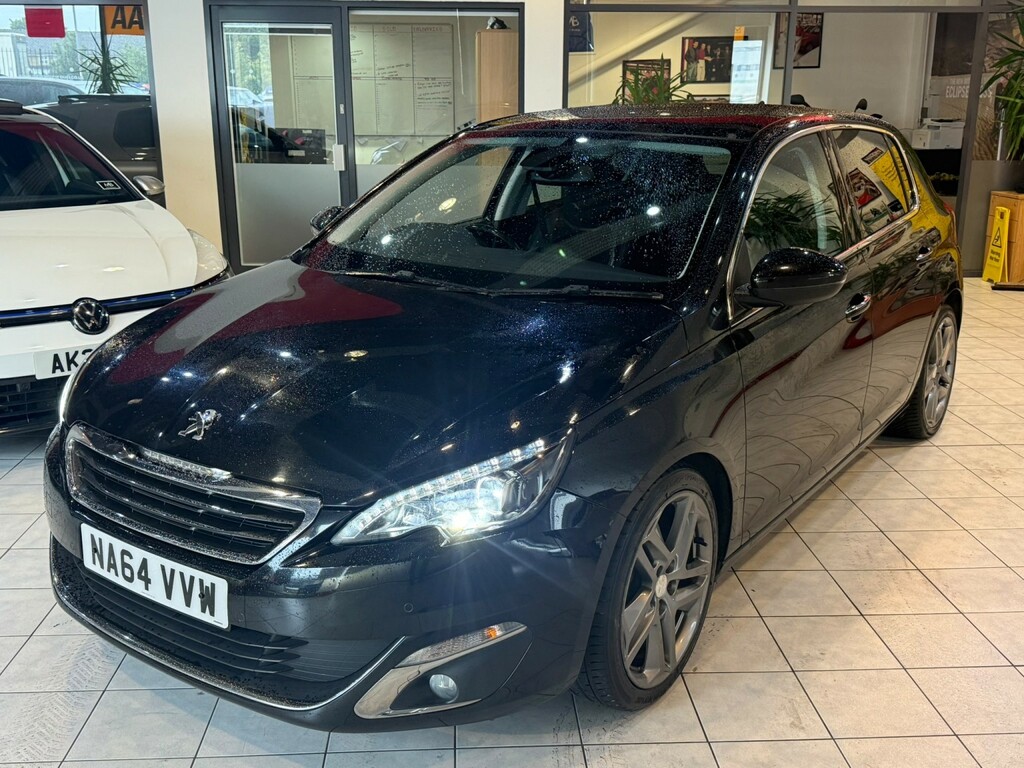 Peugeot 308 1.6 E-hdi Feline Black #5