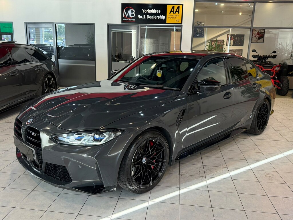 BMW M3 3.0 M3 Competition M Xdrive Saloon Grey #5