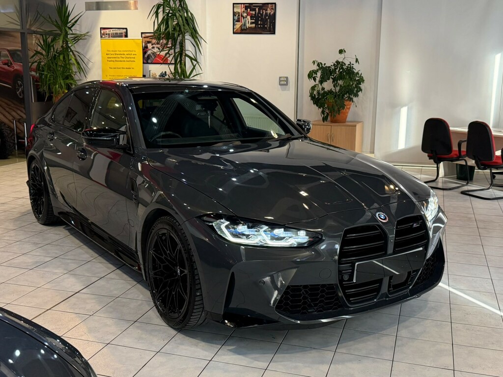 BMW M3 3.0 M3 Competition M Xdrive Saloon Grey #2