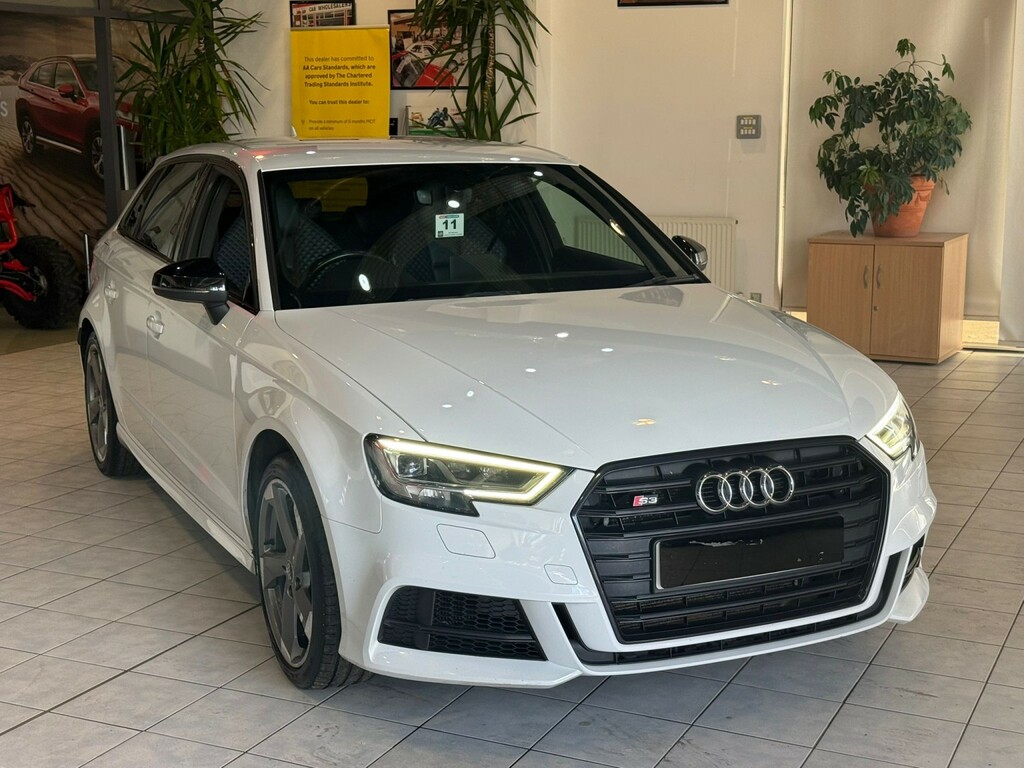 Audi S3 2.0 Tfsi Black Edition White #2