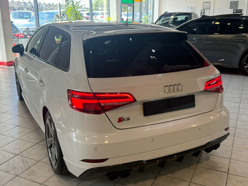 Audi S3 2.0 Tfsi Black Edition White #6