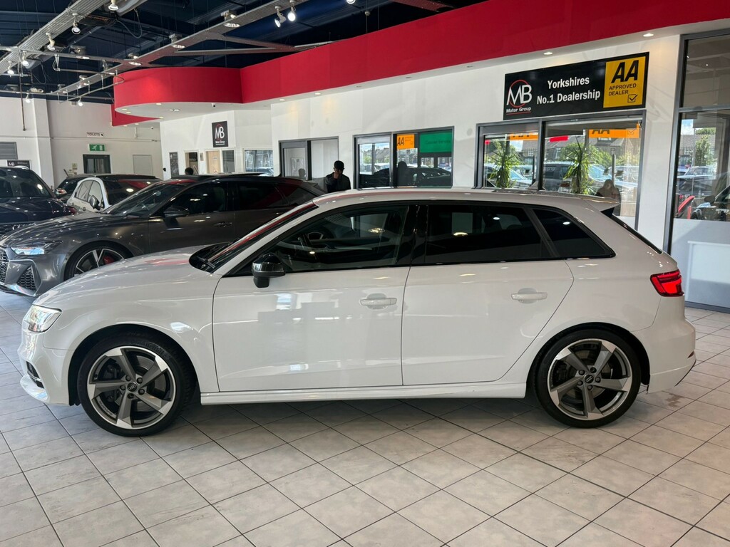 Audi S3 2.0 Tfsi Black Edition White #5