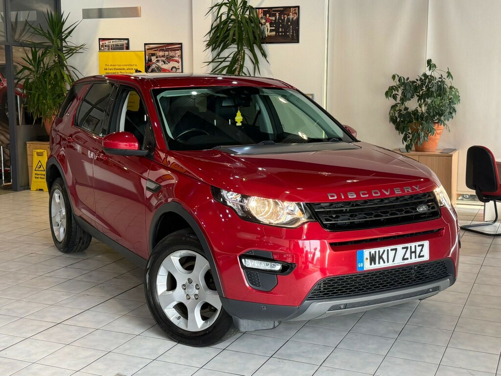 Land Rover Discovery Sport 2.0 Td4 Se Tech Red