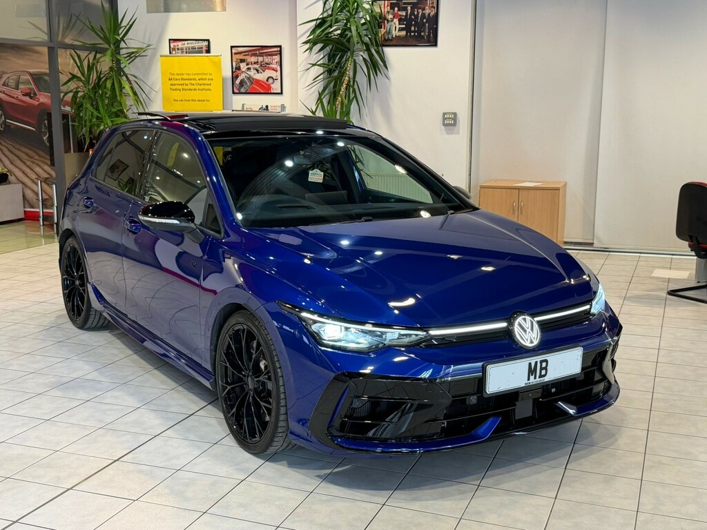Volkswagen Golf 2.0 Tsi R Black Edition Blue #2