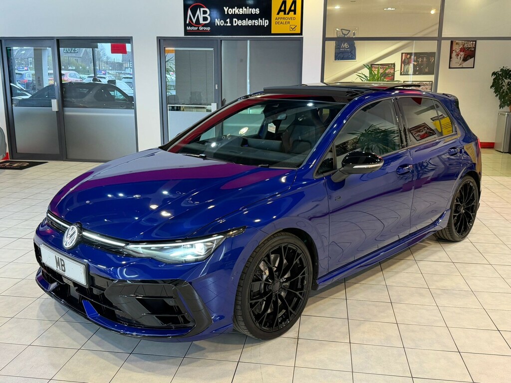 Volkswagen Golf 2.0 Tsi R Black Edition Blue #5