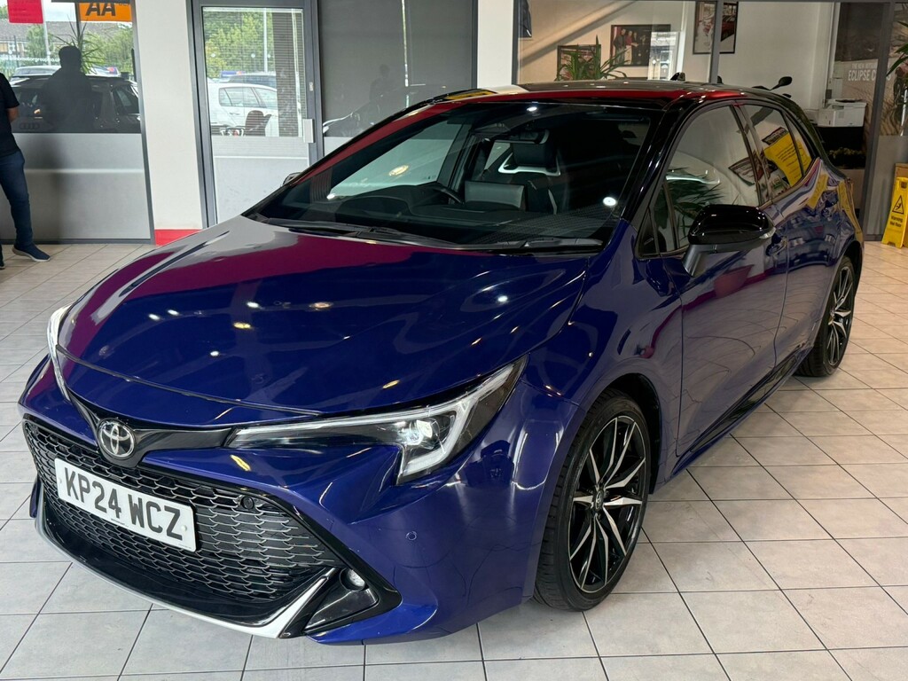 Toyota Corolla 2.0 Vvt-h Gr Sport Blue #5