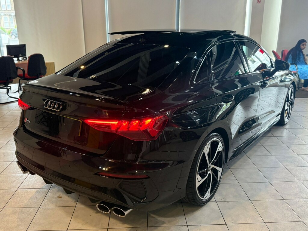Audi S3 2.0 Tfsi Saloon S Tronic Quattro Black #13