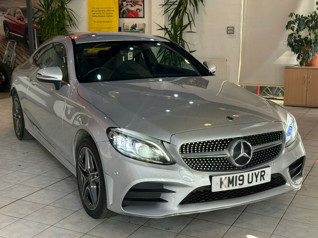 Mercedes-Benz C Class 1.5 C200 Mhev Amg Line Silver #2