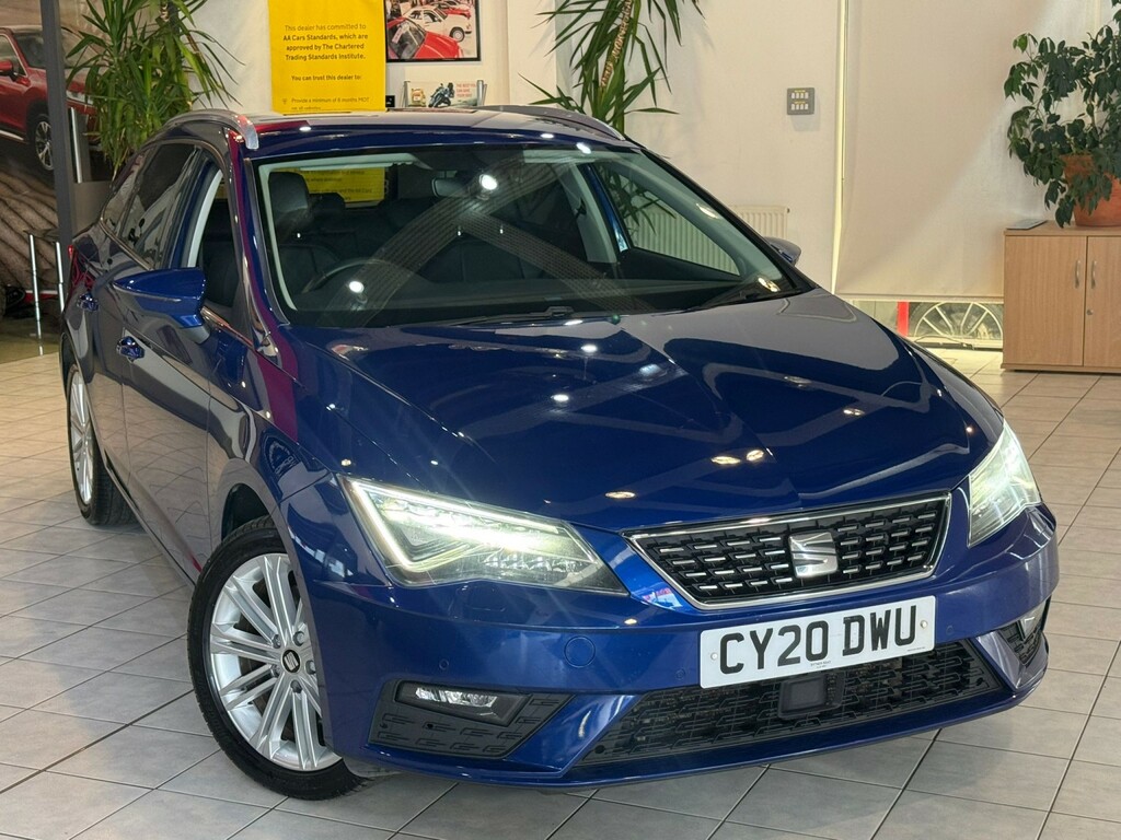 Seat Leon 2.0 Tsi Xcellence Blue #2