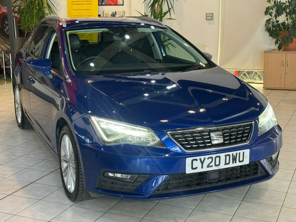 Seat Leon 2.0 Tsi Xcellence Blue #3