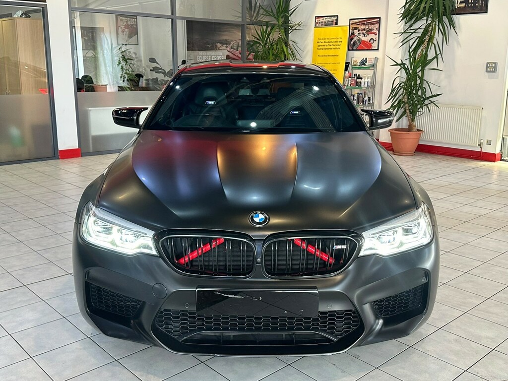 BMW M5 4.4 Bmw M5 Competition Saloon Grey #2