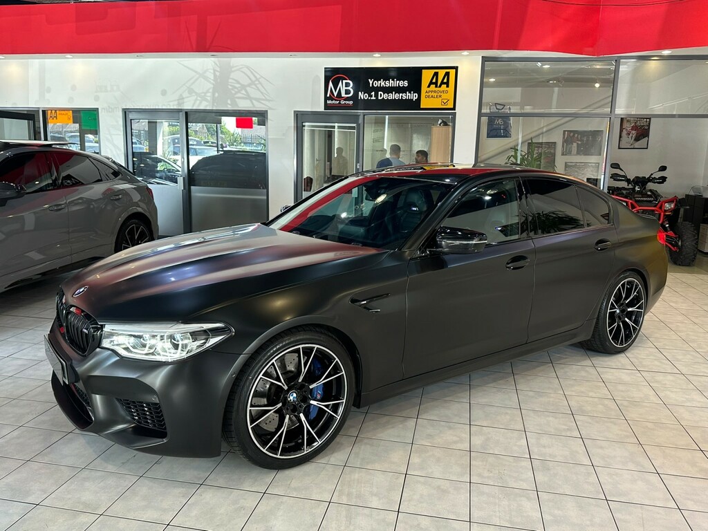 BMW M5 4.4 Bmw M5 Competition Saloon Grey #6
