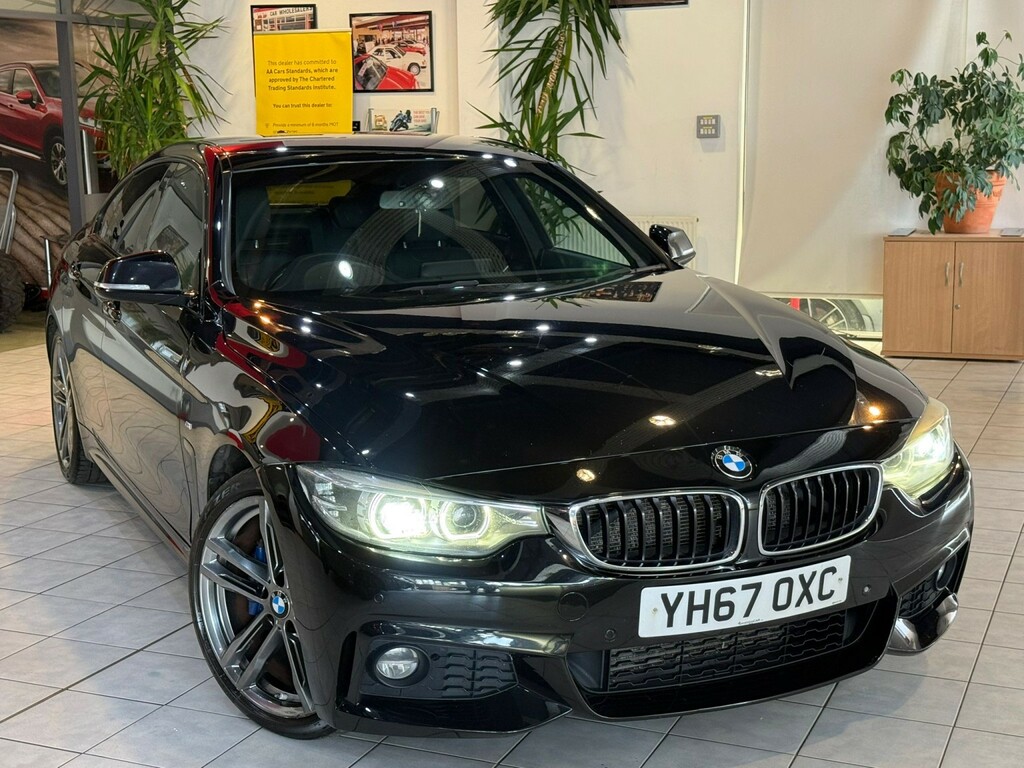 BMW 4 Series Gran Coupe 2.0 420D M Sport Gran Coupe Black
