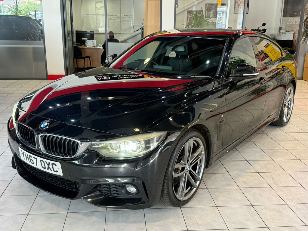 BMW 4 Series Gran Coupe 2.0 420D M Sport Gran Coupe Black #4