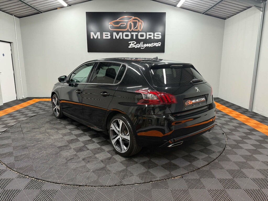 Peugeot 308 Gt Line Puretech Ss ME19XRD Black #5